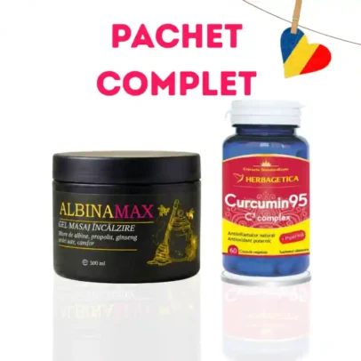 pachet gel albina max curcumin95