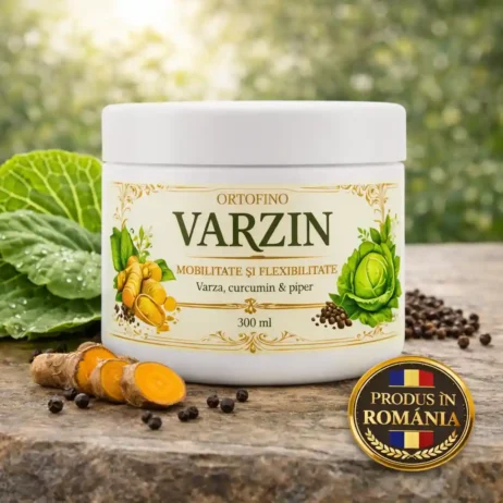 gel concentrat Varzin cu extract de varză și curcumin pentru reducerea inflamației articulare