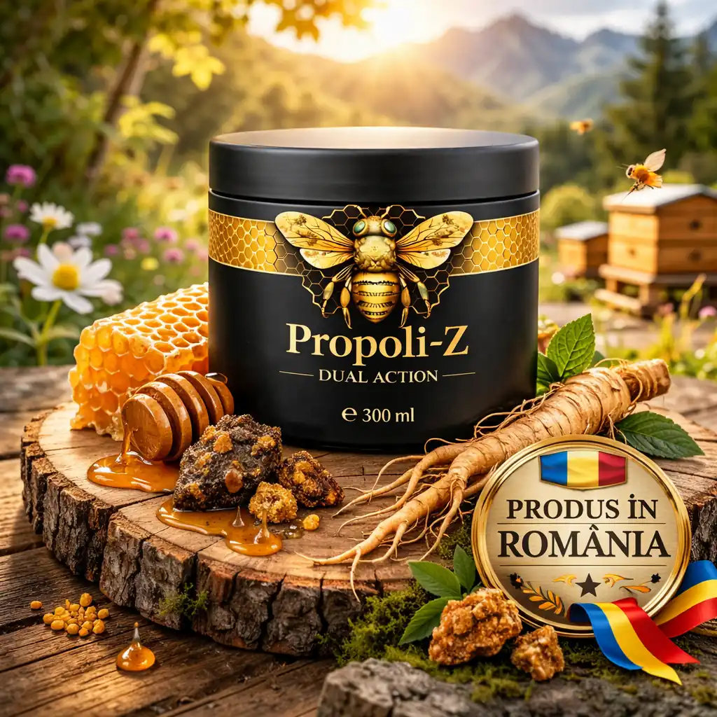 gel Propoli-Z cu extract de propolis si ginseng produs in Romania pentru dureri articulare