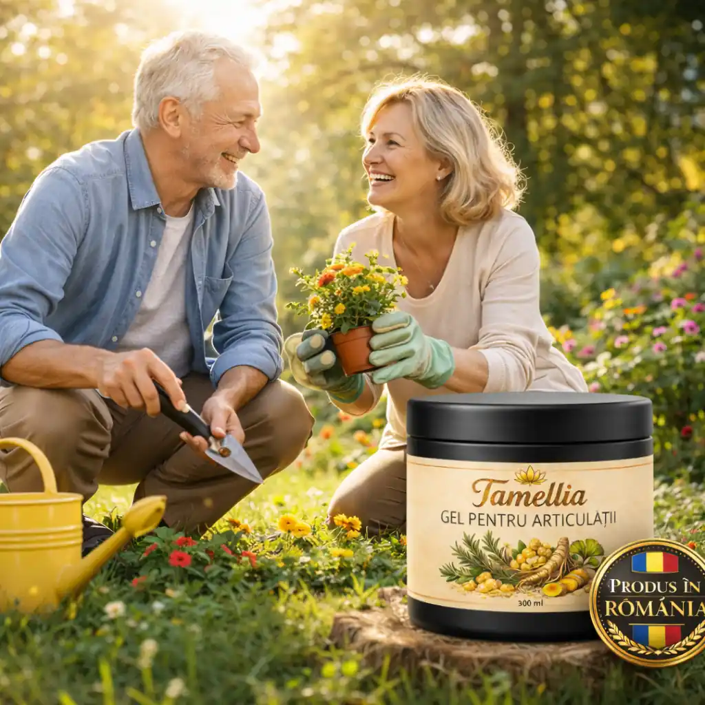 senior activ fără dureri articulare după utilizarea produselor Ortofino